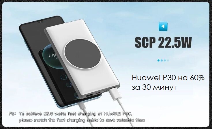 Ультрабыстрый power bank Ультрабыстрый power bank