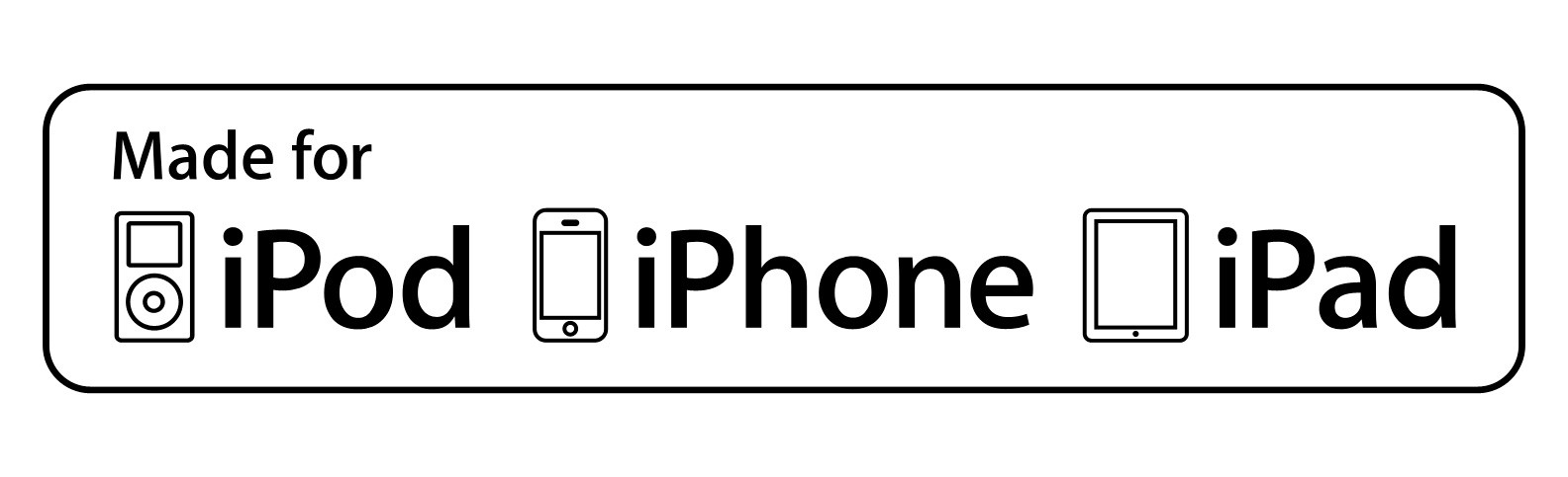 Сертифицировано для использования с iPhone Сертифицировано для использования с iPhone